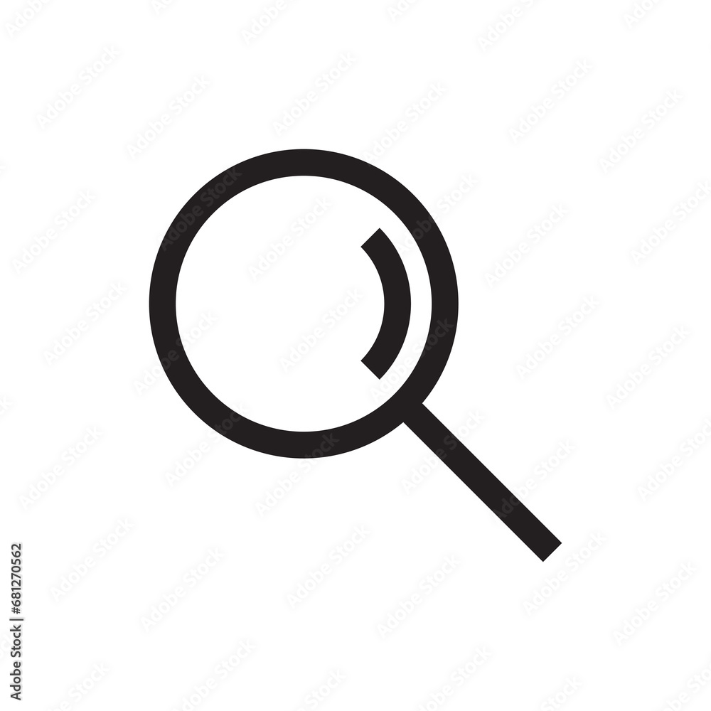 Search Icon Vector - Sign or Symbol flat trendy style illustration on white background..eps Search Icon Vector - Sign or Symbol flat trendy style illustration on white background..eps