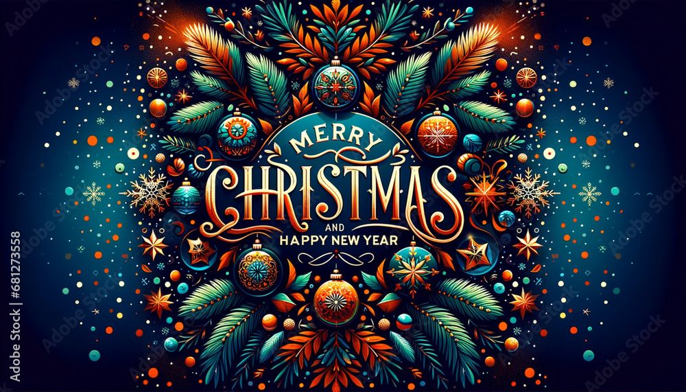 Christmas elegant illustration クリスマスのイラスト Christmas elegant illustration クリスマスのイラスト