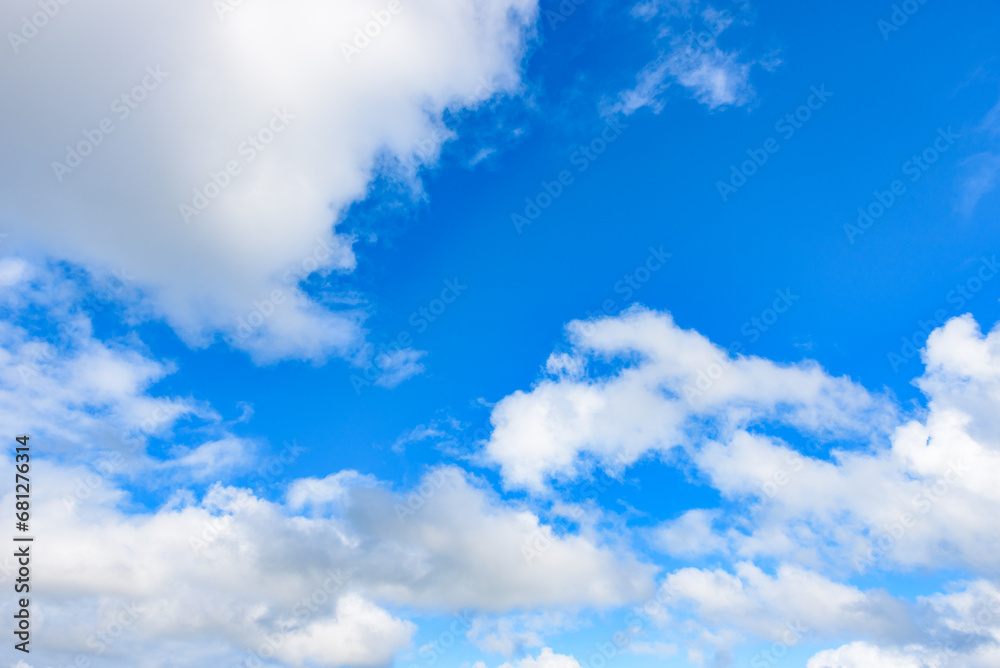 Beautiful blue sky and clouds for background Beautiful blue sky and clouds for background