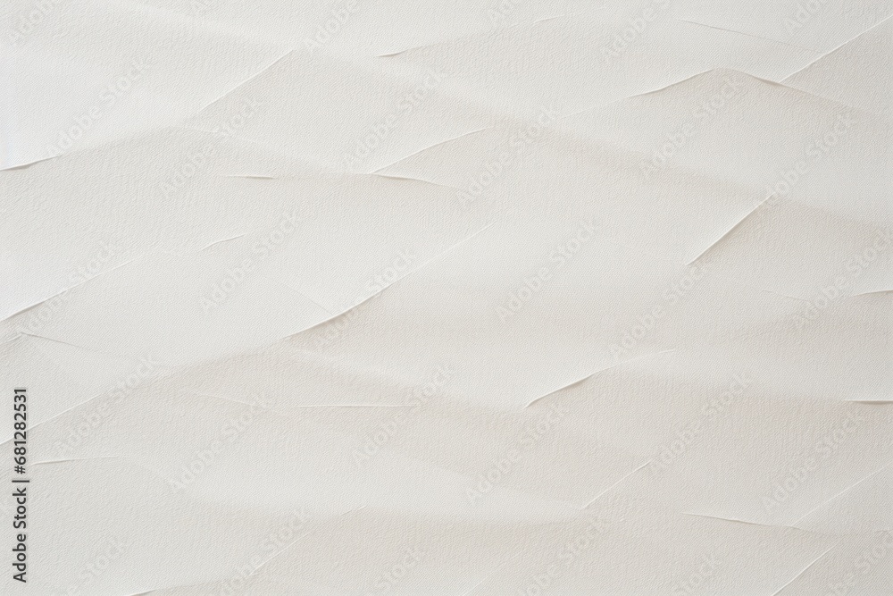 White canvas texture with subtle, abstract paper folds, ideal for clean design aesthetics. - obrazy, fototapety, plakaty 