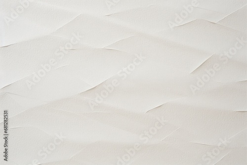 White canvas texture with subtle, abstract paper folds, ideal for clean design aesthetics. photo