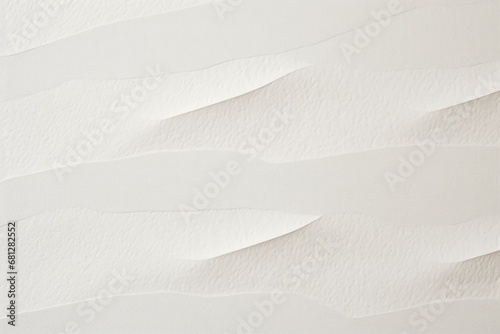 White canvas texture with subtle, abstract paper folds, ideal for clean design aesthetics. photo