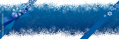 クリスマス　雪　冬　風景　背景