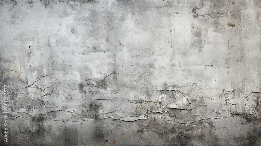 Obraz premium grey concrete wall texture background, abstract surface, copy space