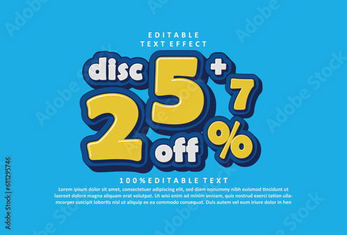 Discount Ads Banner Poster and Promotion White Light Blue Yellow