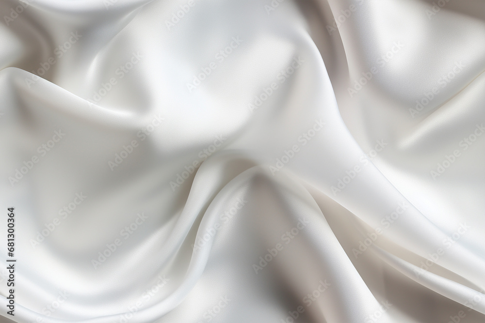 satin silk fabric white shiny shimmer background seamless