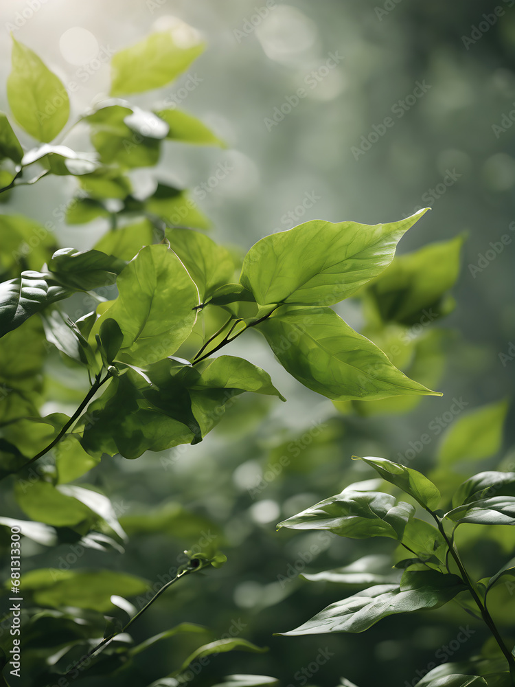 green leaves background green leaves background