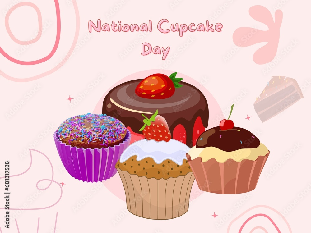 NATIONAL CUPCAKE DAY December 2023 NATIONAL CUPCAKE DAY December 2023