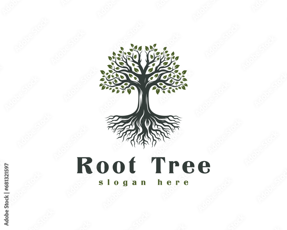 Obraz premium TREE LOGO