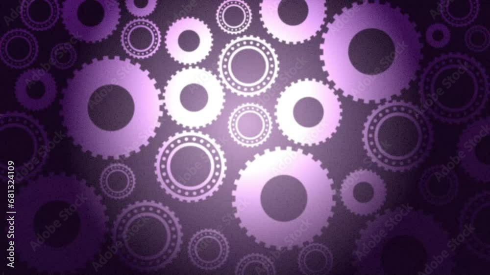 Gear animation (purple) Gear animation (purple)