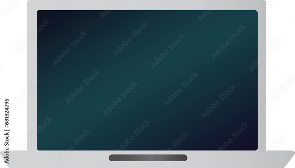 Digital png illustration of blue and grey screen with copy space on transparent background Digital png illustration of blue and grey screen with copy space on transparent background