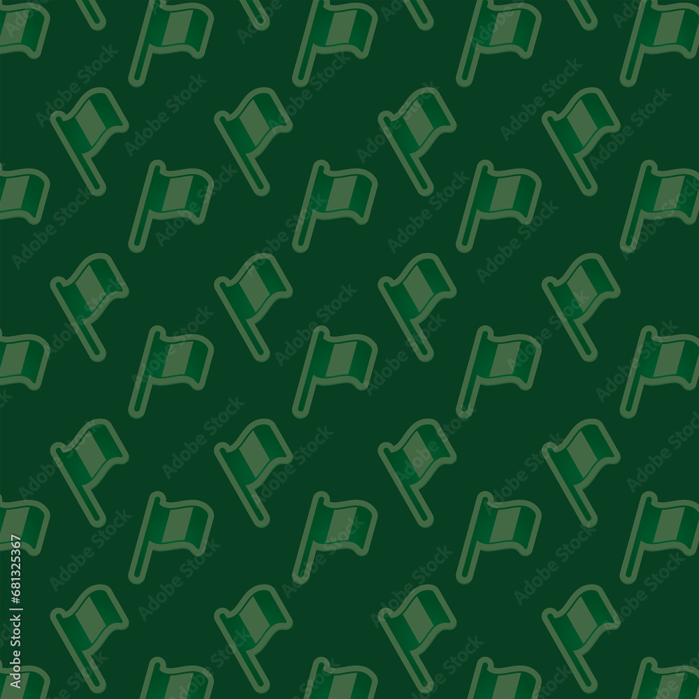 Digital png illustration of rows of green flags on green and transparent background Digital png illustration of rows of green flags on green and transparent background