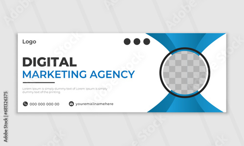 Creative corporate business marketing social media Facebook cover banner design marketing promotion timeline cover post template.