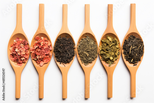 spices in spoons