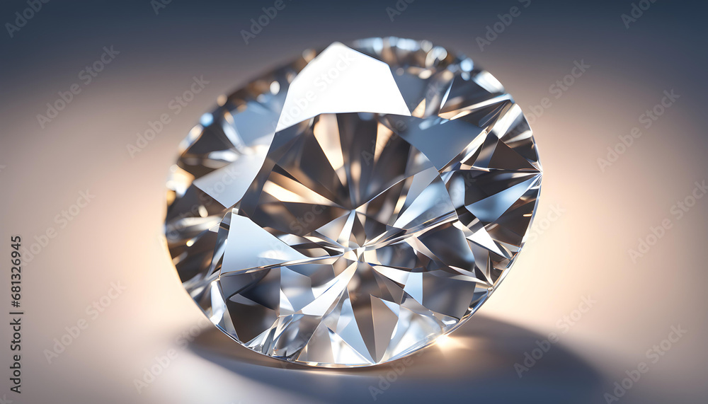 Round cut diamonds sparkle in the light Round cut diamonds sparkle in the light