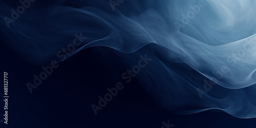 Dark blue abstract background, Generative AI
