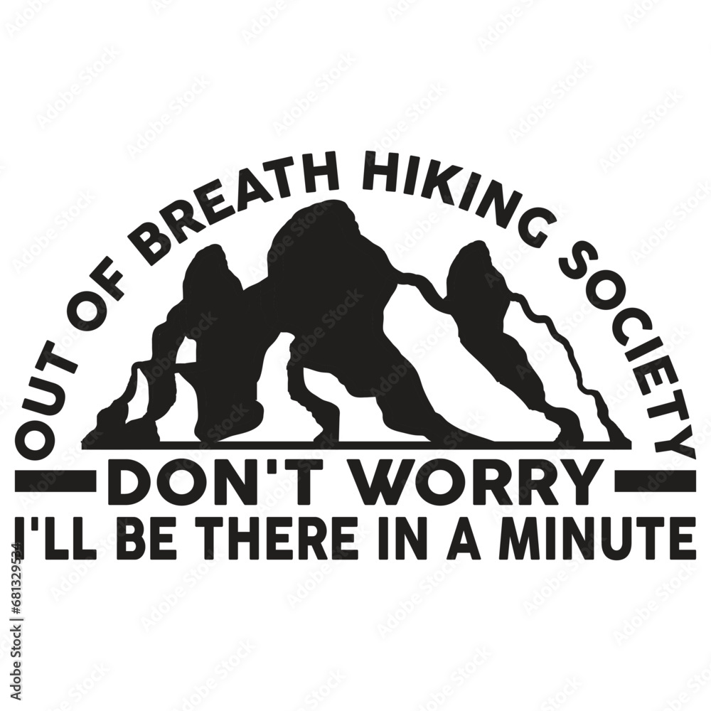 Obraz premium Hike more worry less 