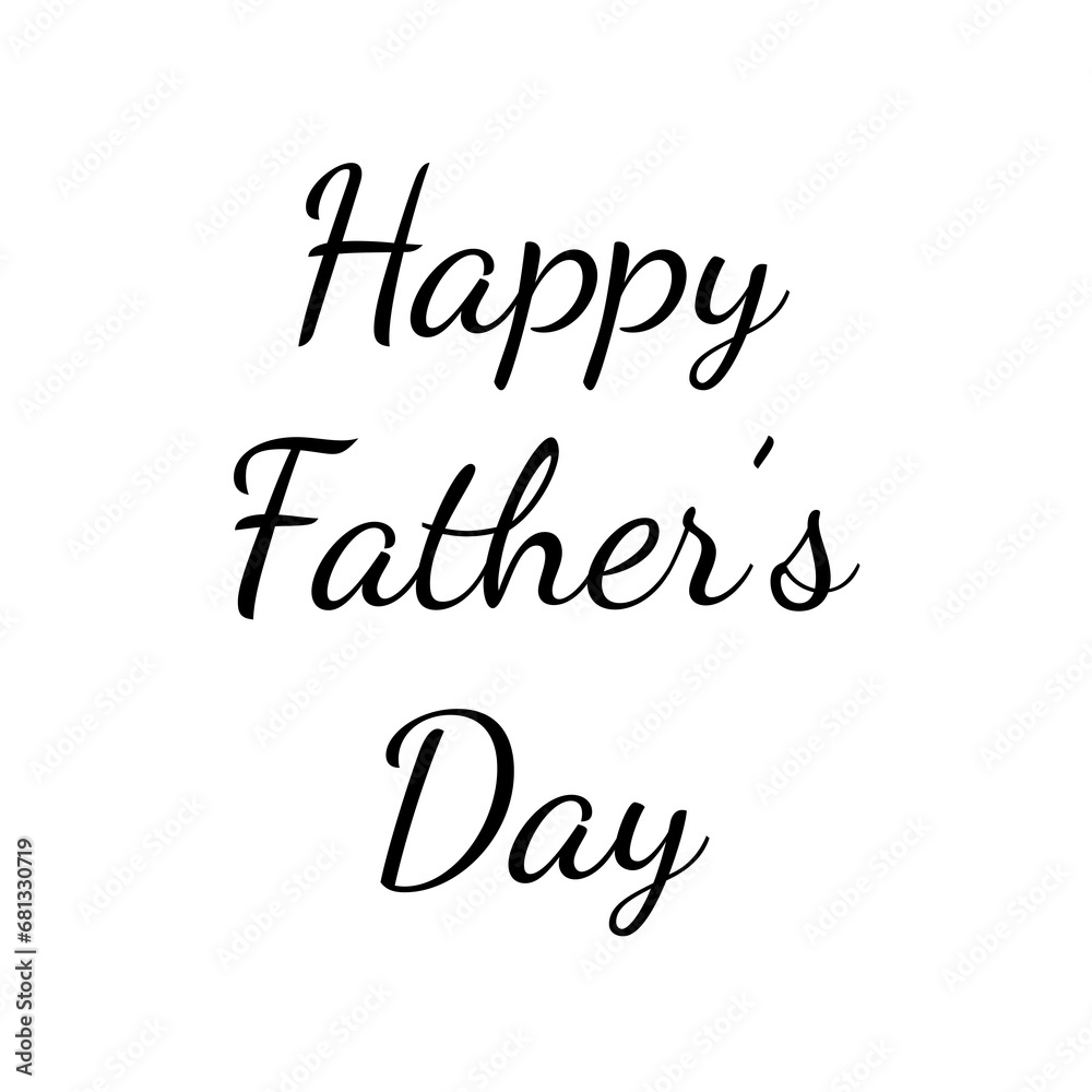 Digital png illustration of happy father's day text on transparent background Digital png illustration of happy father's day text on transparent background