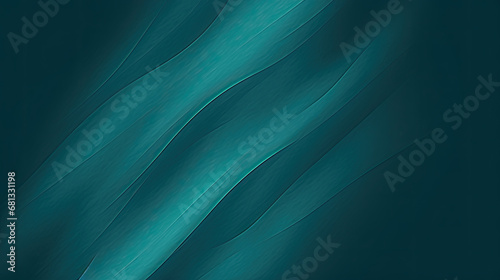 abstract blue tael  background, Black dark light jade petrol teal cyan sea blue green abstract wave wavy line background. Template design. banner