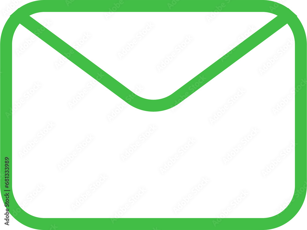 Digital png illustration of green envelope on transparent background Digital png illustration of green envelope on transparent background