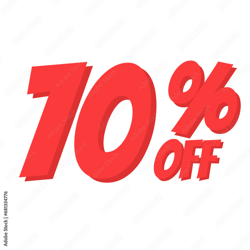 Attention-grabbing discount off sign with large red letters. This sign can be used to grab the attention of customers and promote sales or special offers. Attention-grabbing discount off sign with large red letters. This sign can be used to grab the attention of customers and promote sales or special offers.