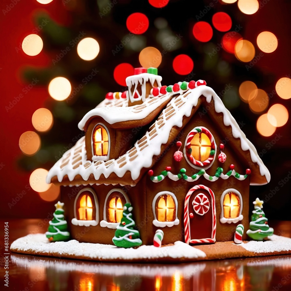 christmas gingerbread house 