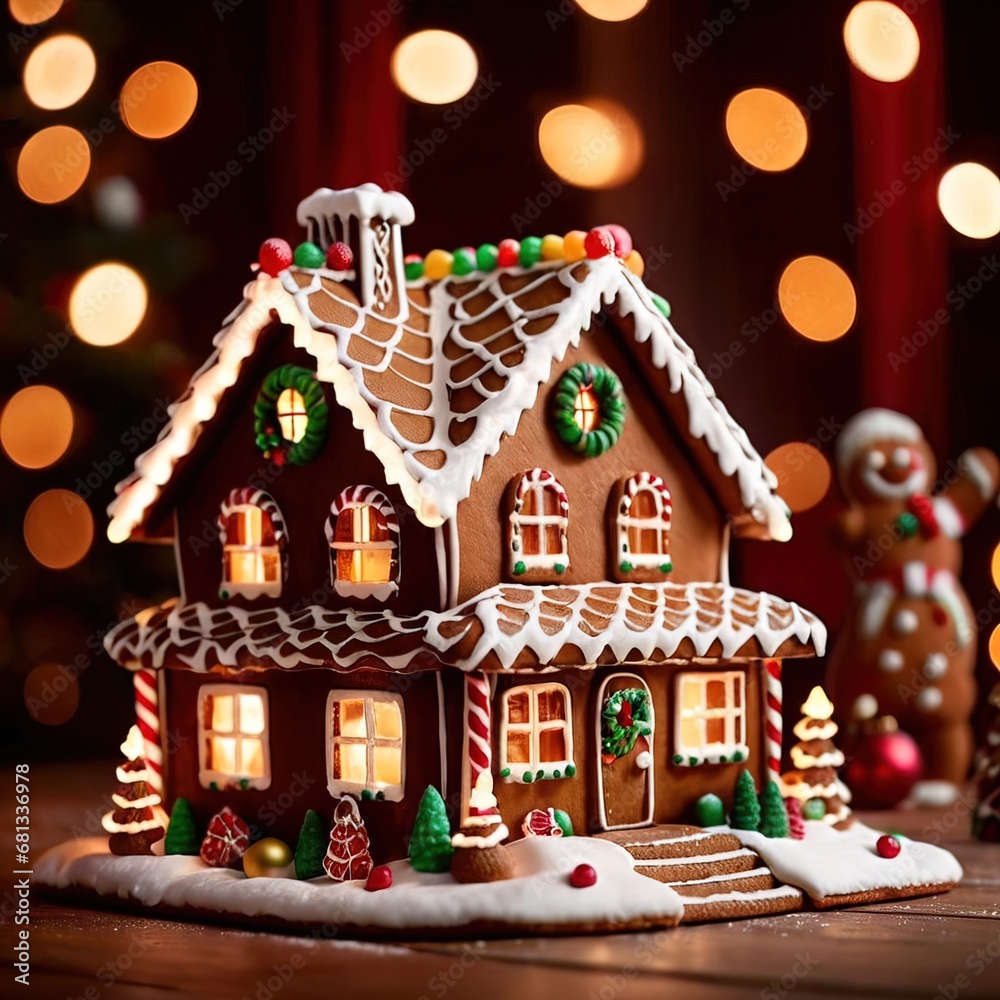 christmas gingerbread house 