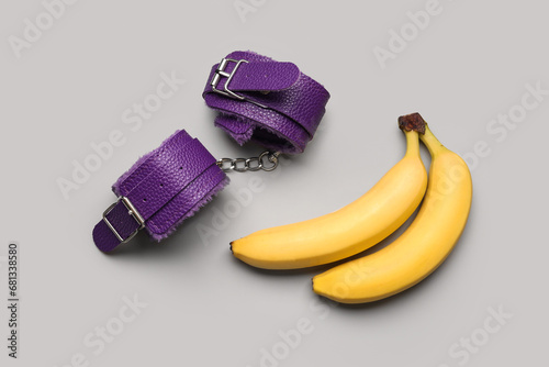 Handcuffs from sex shop and...