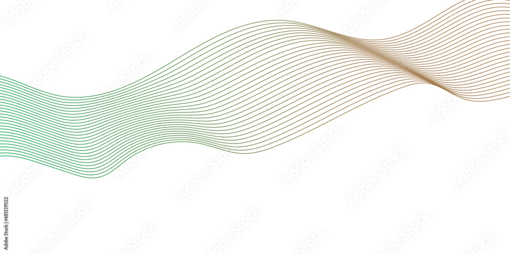 Fototapeta premium Abstract background wave line in vector business texture. Pattern line blend curve waves flow futuristic background.