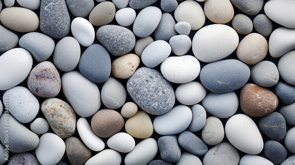 A close-up of a pile of rocks. Generative Ai A close-up of a pile of rocks. Generative Ai