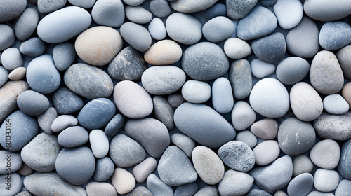 A close-up of a pile of rocks. Generative Ai