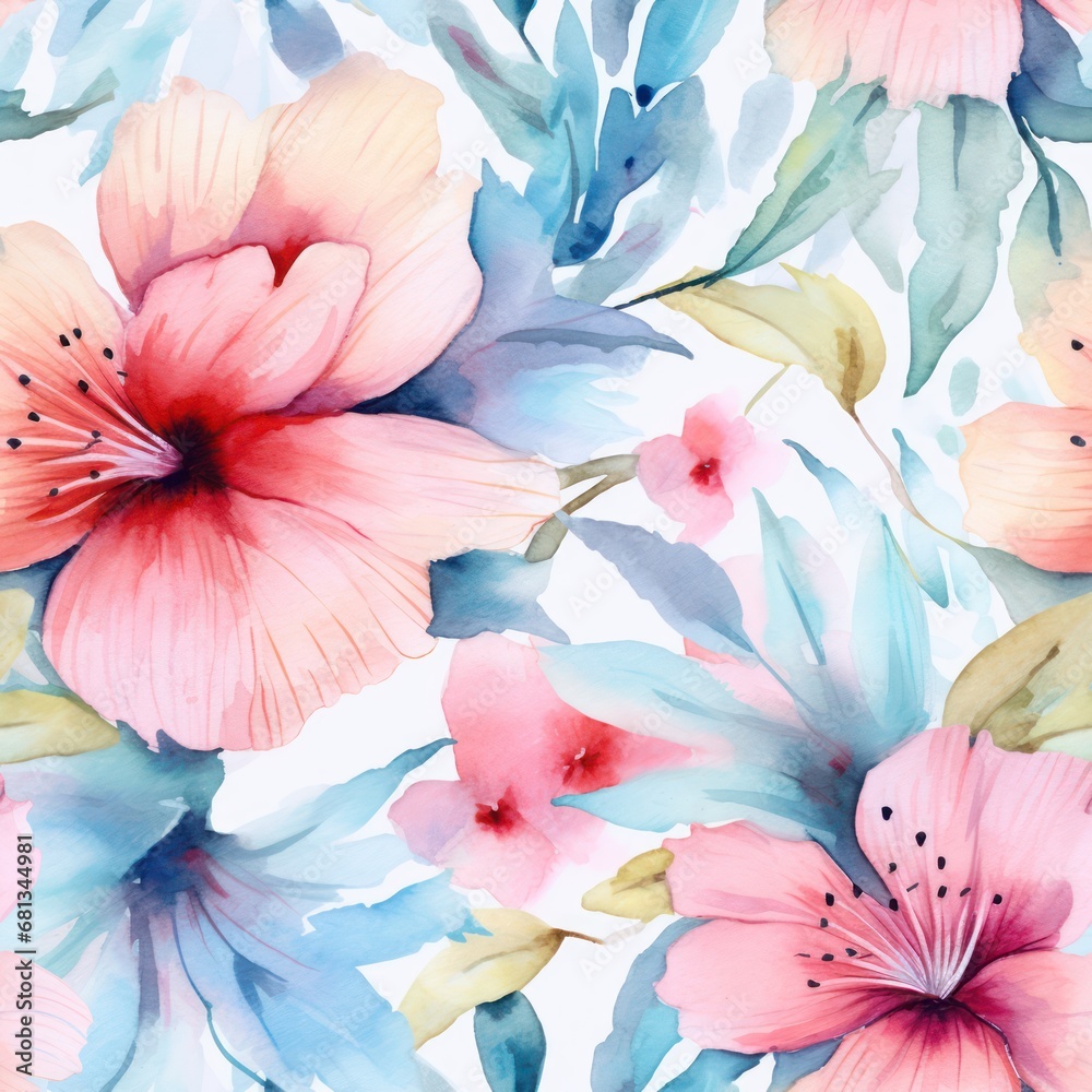 Fototapeta premium pattern with flowers