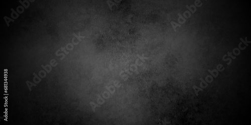 Fototapete Abstract Dark black stone wall grunge backdrop texture background