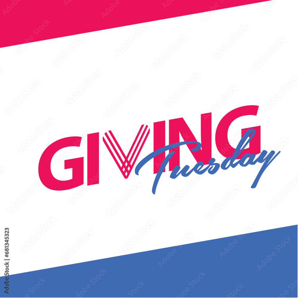 Giving tuesday. Suitable for templates, web, greeting cards, social media etc Giving tuesday. Suitable for templates, web, greeting cards, social media etc