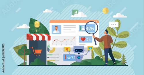 Social media. Vector illustration. Social media has accelerated process globalization The global presence social media platforms enable cross-cultural connections Connection and engagement