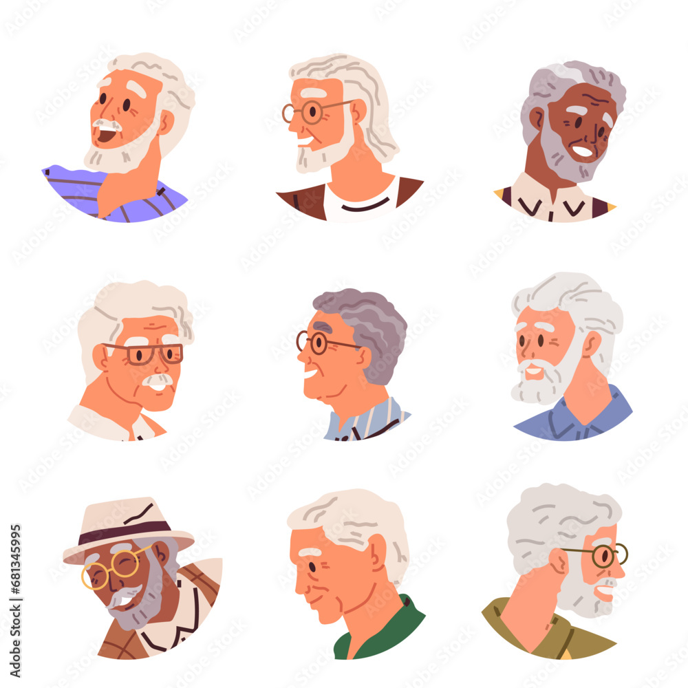 Elderly people vector illustration. Human connections and interactions are essential for elderly populations mental and emotional well being Active engagement in physical and mental activities Elderly people vector illustration. Human connections and interactions are essential for elderly populations mental and emotional well being Active engagement in physical and mental activities