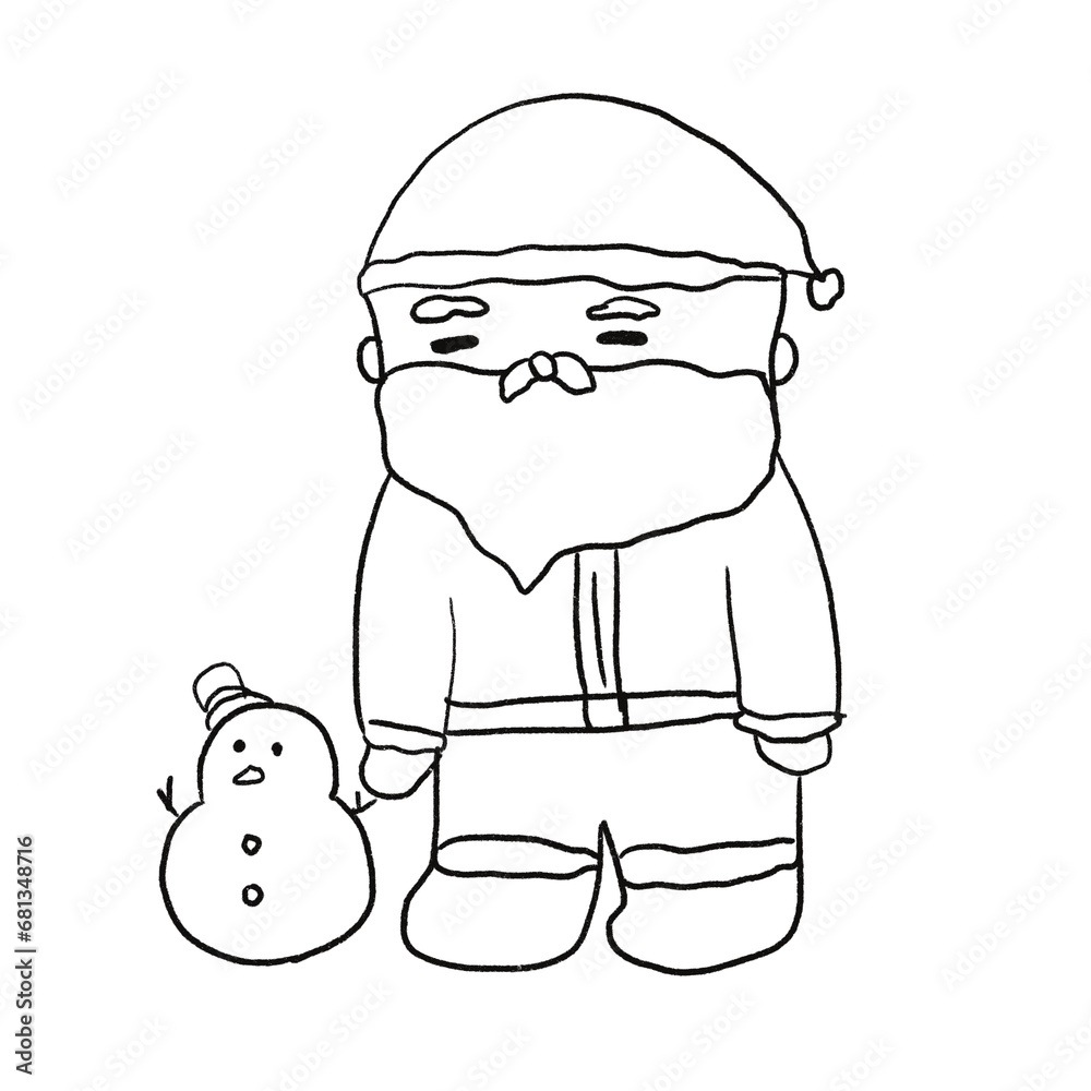 Obraz premium Santa claus