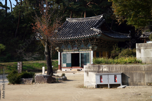 Temple of Silleuksa, South Korea photo