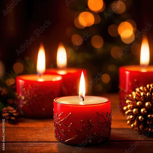 christmas candles 