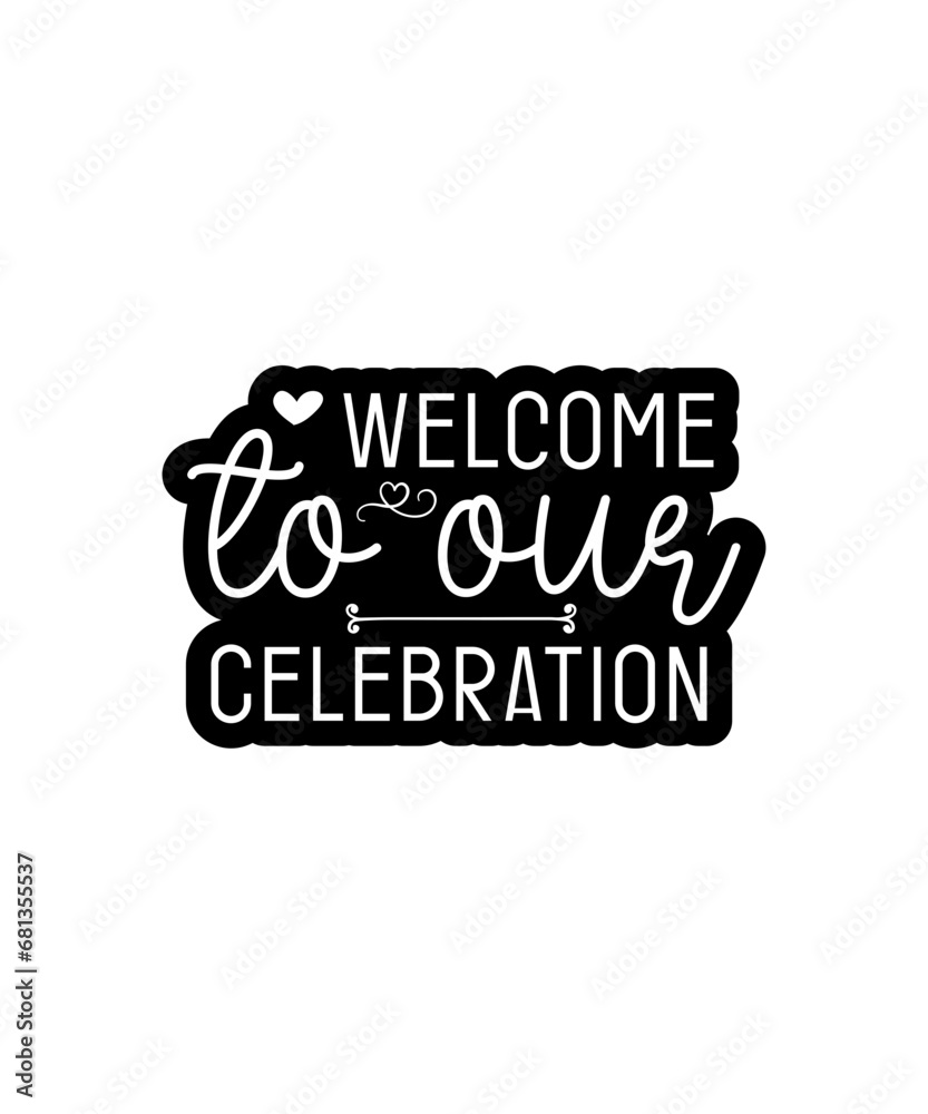 Vetor de Cute Sticker Svg Bundle for Cricut, Digital Design Vector