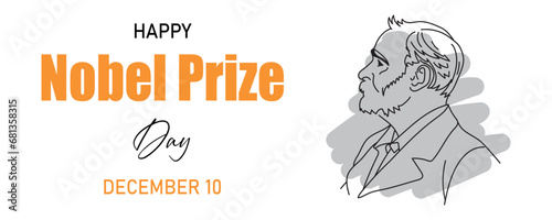 Banner for Happy Nobel Prize Day