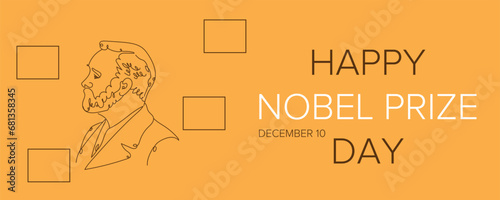 Banner for Happy Nobel Prize Day photo