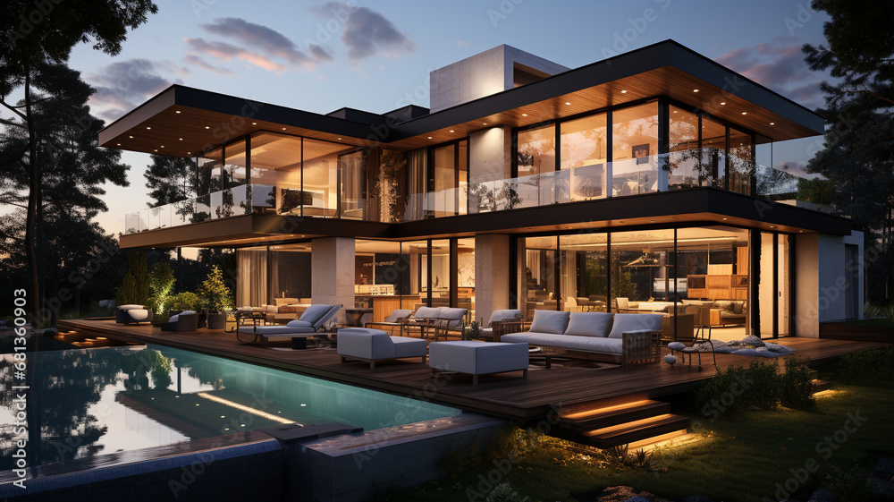 Modern house Modern house