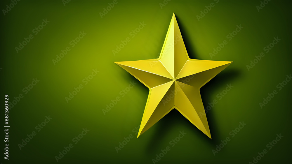 Obraz premium golden christmas star, gold star vector, gold star ilustrator, gold star green screen, gold star background, gold star wallpaper, gold star flat
