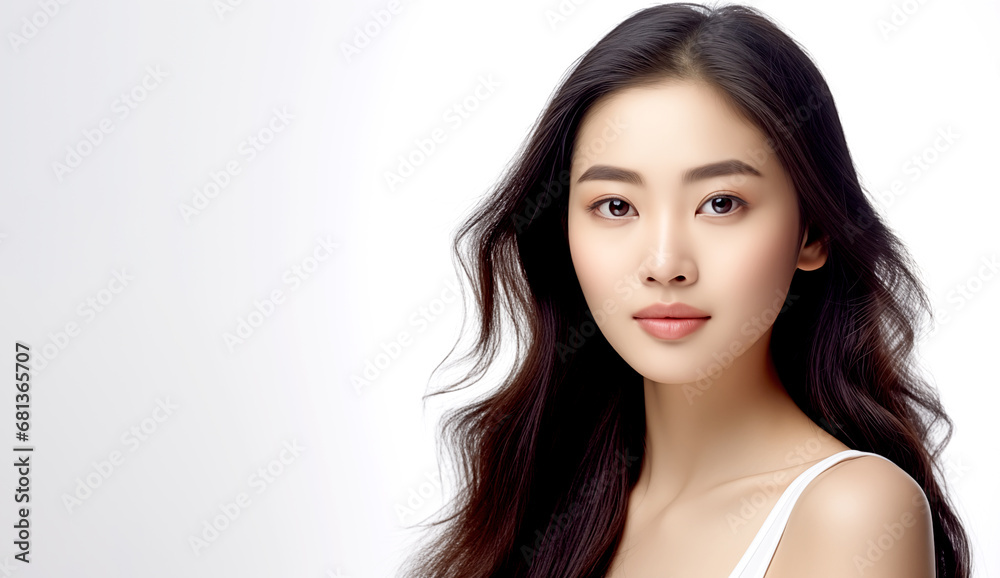 BEAUTIFUL YOUNG ASIAN WOMAN WITH CLEAN FRESH SKIN. legal AI BEAUTIFUL YOUNG ASIAN WOMAN WITH CLEAN FRESH SKIN. legal AI