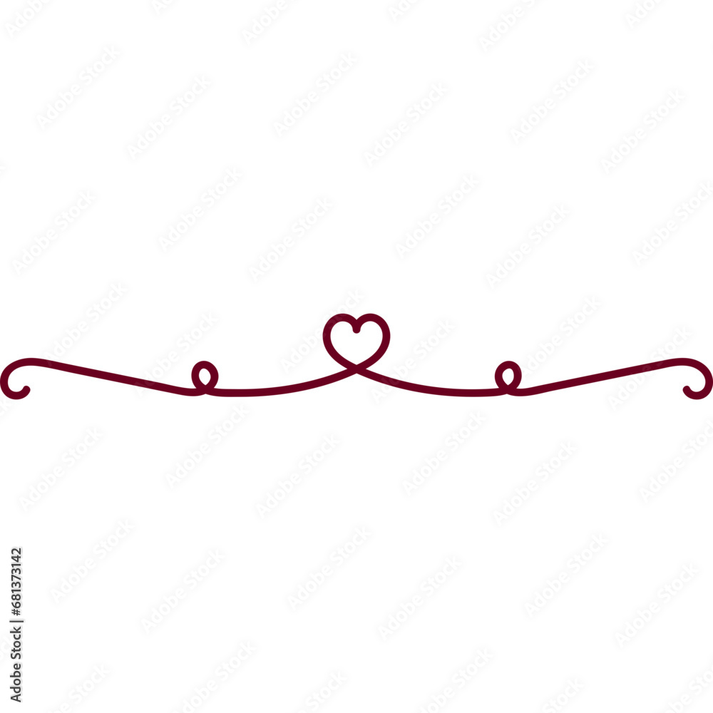 Doodel Love Divider Doodel Love Divider