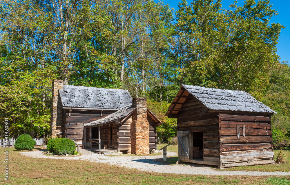 The Mountain Farm Museum and Mingus Mill at Great Smoky Mountains National Park The Mountain Farm Museum and Mingus Mill at Great Smoky Mountains National Park