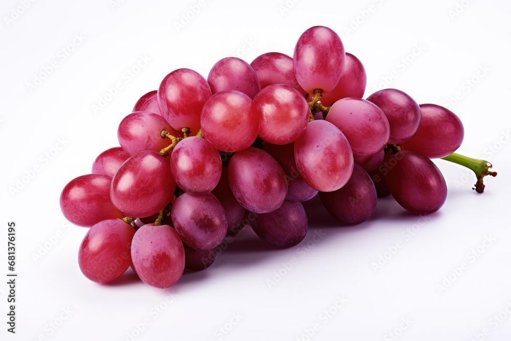 Grape Fruit Isolated on white background