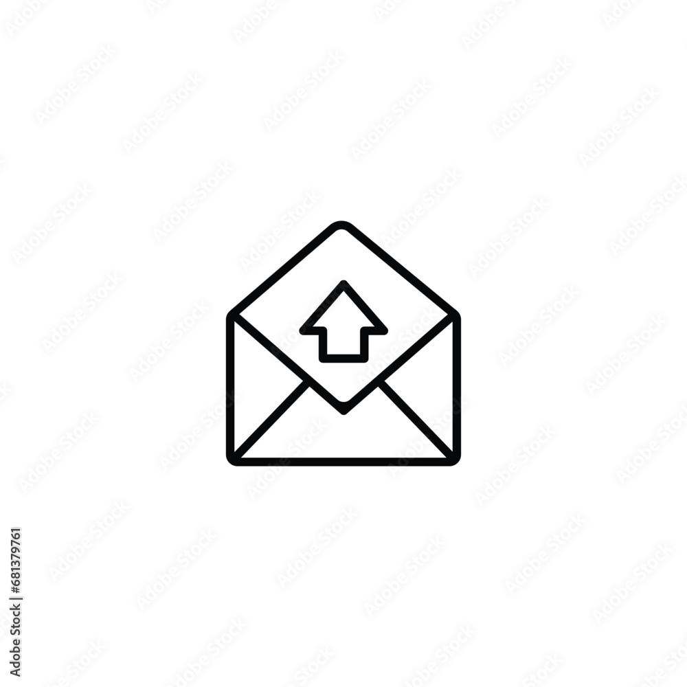 Envelope icon, mail icon, email sign vector Envelope icon, mail icon, email sign vector