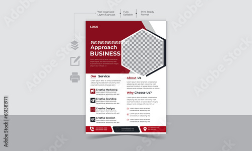 Creative modern business Flyer Template 